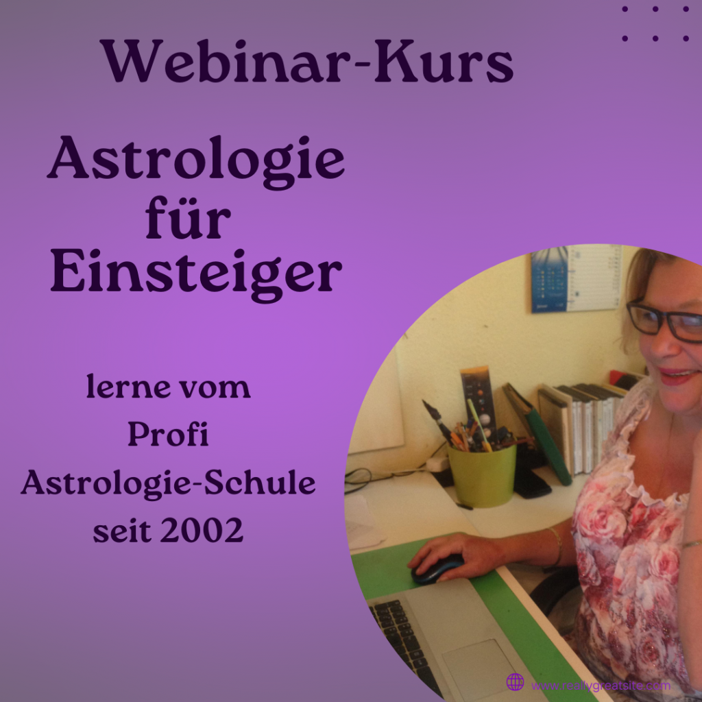 Webinar-Kurs Astrologie für Eomsteiger